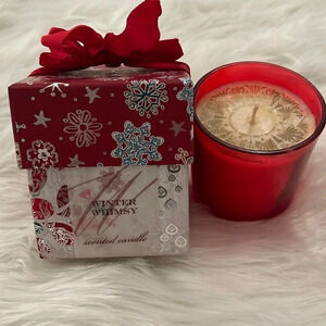 Winter whimsy scented candle